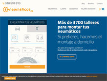 Tablet Screenshot of i-neumaticos.es